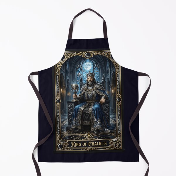 Item preview, King of Chalices - tarot card designed and sold by Studio77-Gothic.