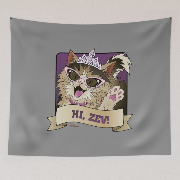 Item preview, Hi, Zev! | Princess Donut | Dungeon Crawler Carl Inspired Fan Art | Support Class Savage designed and sold by SupportClassSavage.