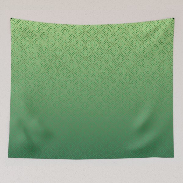 Item preview, Traditional Batik Blossom Fade – Heritage Indonesian Ombre Pattern | Green designed and sold by Frohyou.