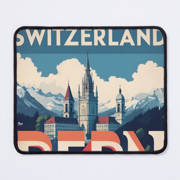 Item preview, Bern Switzerland Vintage Travel Tourism designed and sold by TravelersGems.