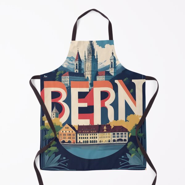 Item preview, Bern Switzerland Vintage Travel Tourism designed and sold by TravelersGems.