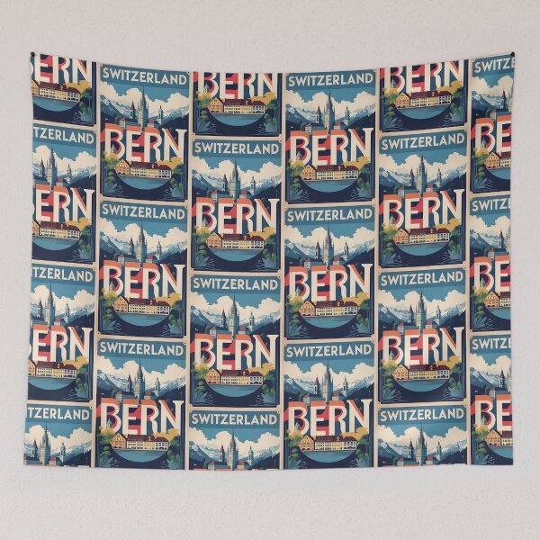 Item preview, Bern Switzerland Vintage Travel Tourism designed and sold by TravelersGems.