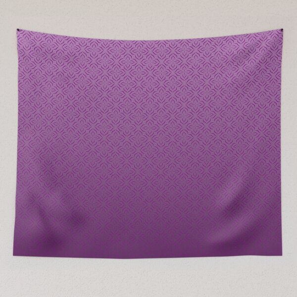 Item preview, Traditional Batik Blossom Fade – Heritage Indonesian Ombre Pattern | Purple designed and sold by Frohyou.