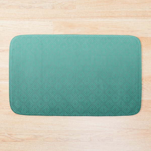 Item preview, Traditional Batik Blossom Fade – Heritage Indonesian Ombre Pattern | Teal designed and sold by Frohyou.