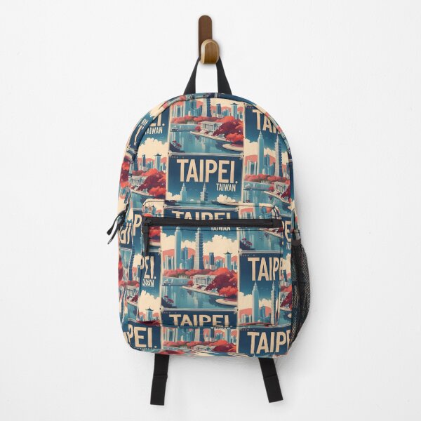 Item preview, Taipei Taiwan Vintage Travel Tourism designed and sold by TravelersGems.