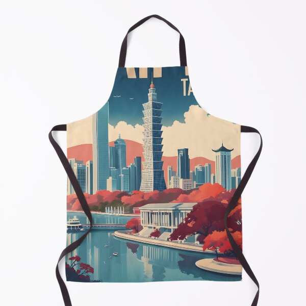 Item preview, Taipei Taiwan Vintage Travel Tourism designed and sold by TravelersGems.