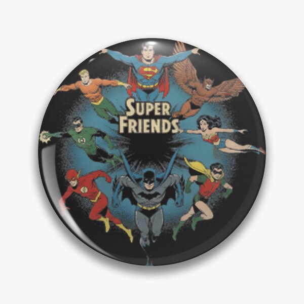 Item preview, Vintage Retro Superhero Team Comic Book Classic Heroes Art | Limited Edition designed and sold by dropdeaddesign.
