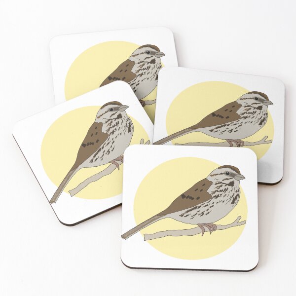 Item preview, Song Sparrow designed and sold by FarnwirbelArt.
