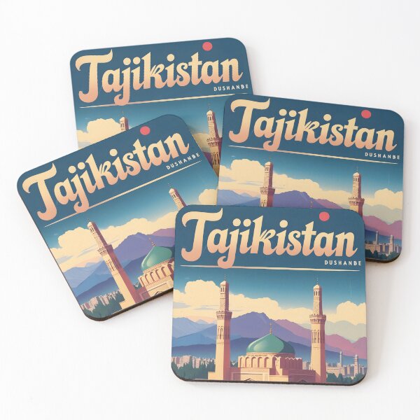 Item preview, Dushanbe Tajikistan Vintage Travel Tourism designed and sold by TravelersGems.