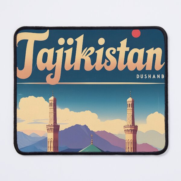 Item preview, Dushanbe Tajikistan Vintage Travel Tourism designed and sold by TravelersGems.