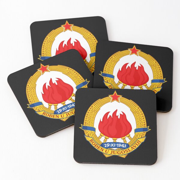 Item preview, Born in Yugoslavia - Vintage SFRJ Emblem & Crest designed and sold by Dakson Design - Fantasy Art.