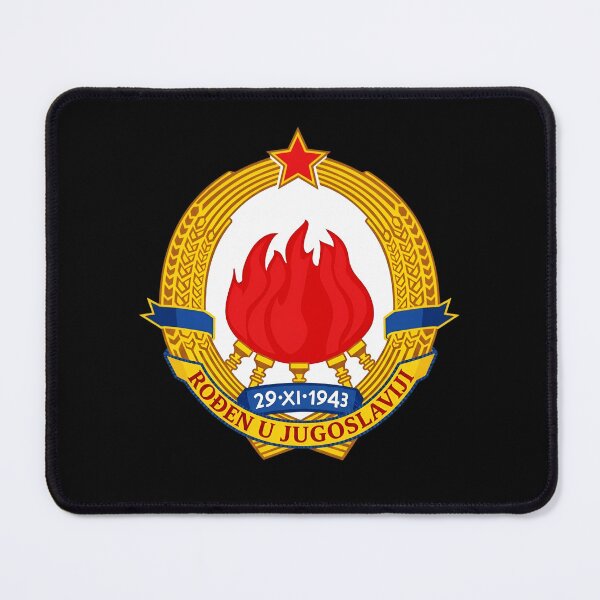 Item preview, Born in Yugoslavia - Vintage SFRJ Emblem & Crest designed and sold by Dakson Design - Fantasy Art.