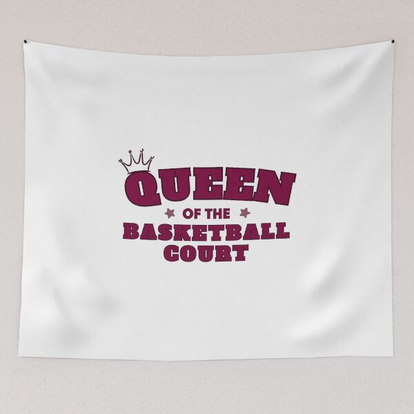 Item preview, Queen of the Basketball Court designed and sold by DixieGirlStudio.