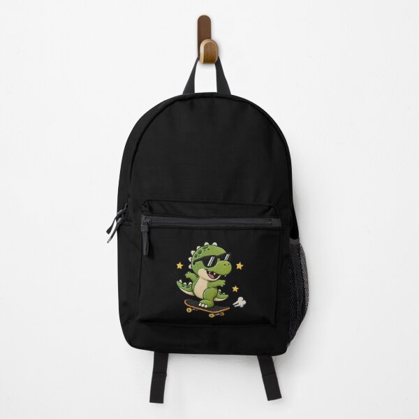 Item preview, Cool Dinosaur Skateboarding Kawaii Embroidery Patch designed and sold by ColorSplash123.