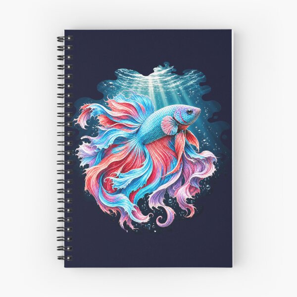 Item preview, Colorful Betta Fish designed and sold by cbfineart.