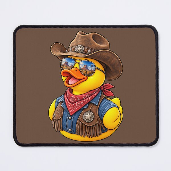 Item preview, Rubber Duck Cowboy – Vintage Edition designed and sold by BROHLine Studio.