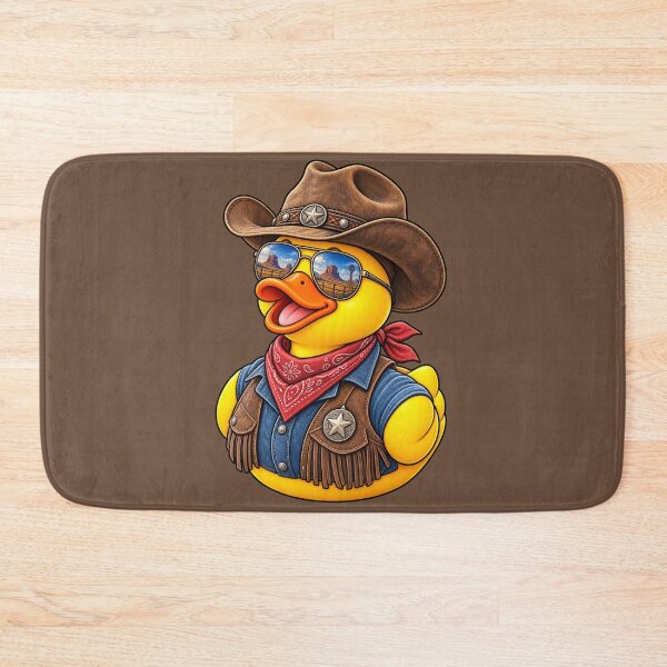Item preview, Rubber Duck Cowboy – Vintage Edition designed and sold by BROHLine Studio.
