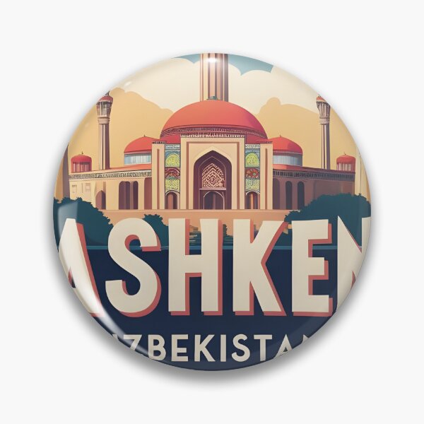 Item preview, Tashkent Uzbekistan Vintage Travel Tourism designed and sold by TravelersGems.