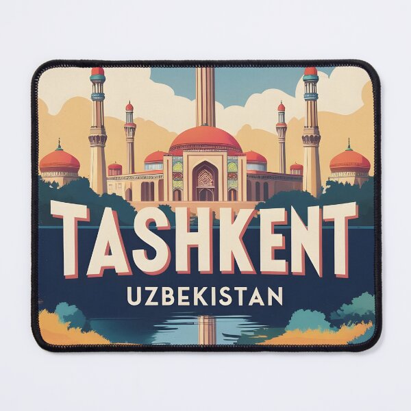 Item preview, Tashkent Uzbekistan Vintage Travel Tourism designed and sold by TravelersGems.