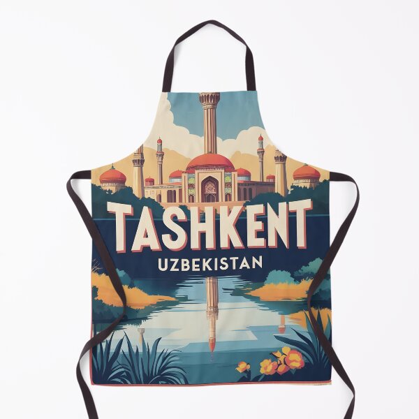 Item preview, Tashkent Uzbekistan Vintage Travel Tourism designed and sold by TravelersGems.