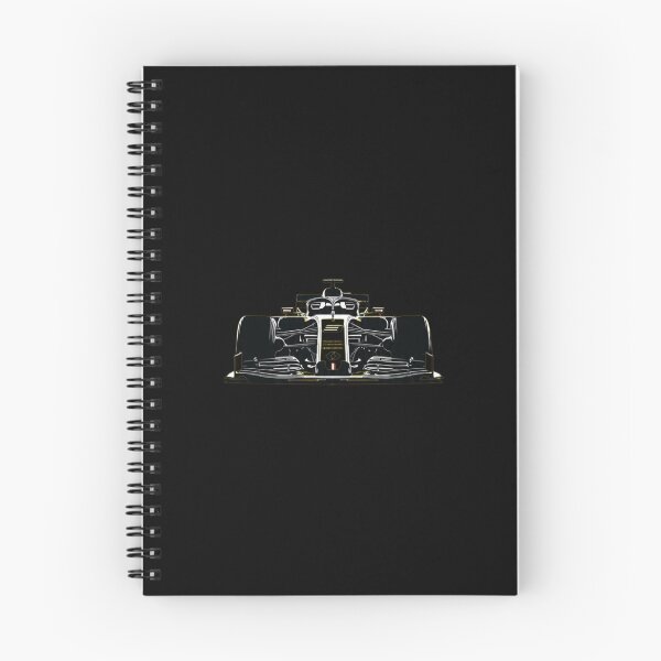 Item preview, Formula 1 Race Car Front View – Gold & White F1 Streetwear Design designed and sold by GeoBeast.