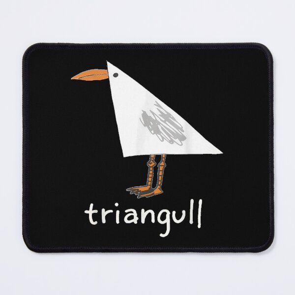Item preview, Triangull Triangle Seagull Bird Pun Funny designed and sold by StanaLuis.