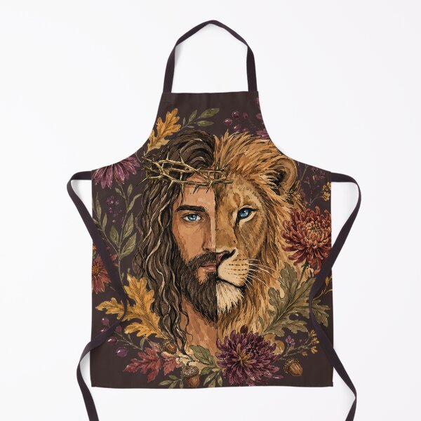 Item preview, Lion of Judah PNG, Jesus and Lion Floral Christian Design, Fall Faith Sublimation Shirt Graphic designed and sold by SezzyDesigns.