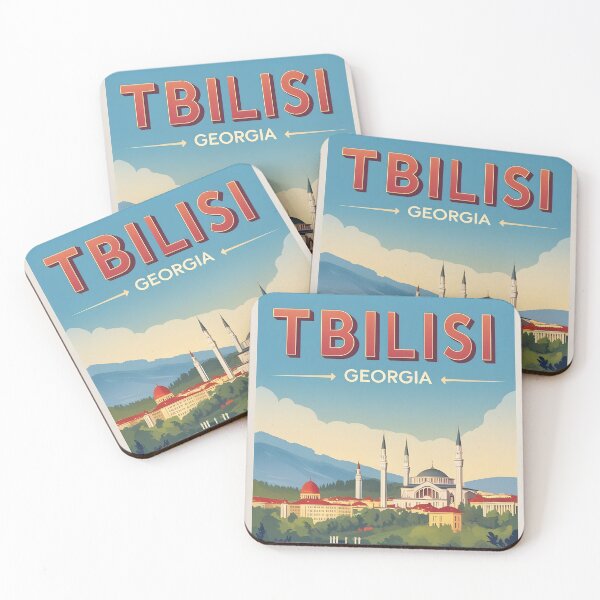 Item preview, Tbilisi Georgia Vintage Travel Tourism designed and sold by TravelersGems.