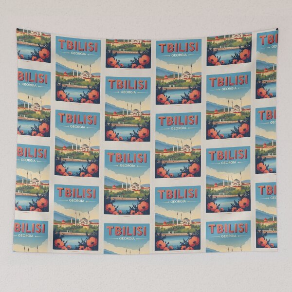 Item preview, Tbilisi Georgia Vintage Travel Tourism designed and sold by TravelersGems.