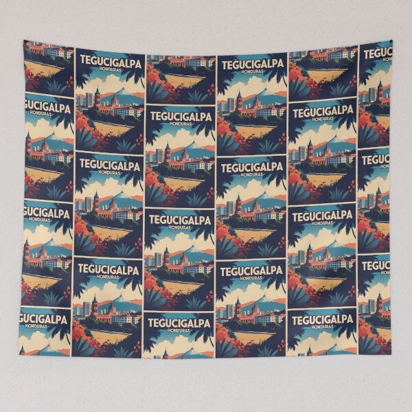 Item preview, Tegucigalpa Honduras Vintage Travel Tourism designed and sold by TravelersGems.