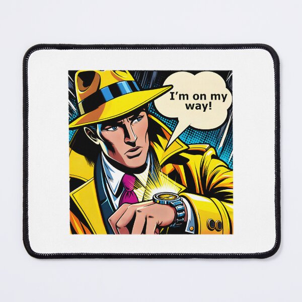 Item preview, Noir Detective Silhouette - Mysterious Shadow Figure | Perfect Gift For You And Friends designed and sold by dropdeaddesign.
