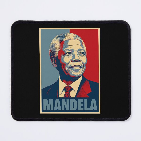 Item preview, Nelson Mandela Vintage Poster designed and sold by ValentinaHramov.