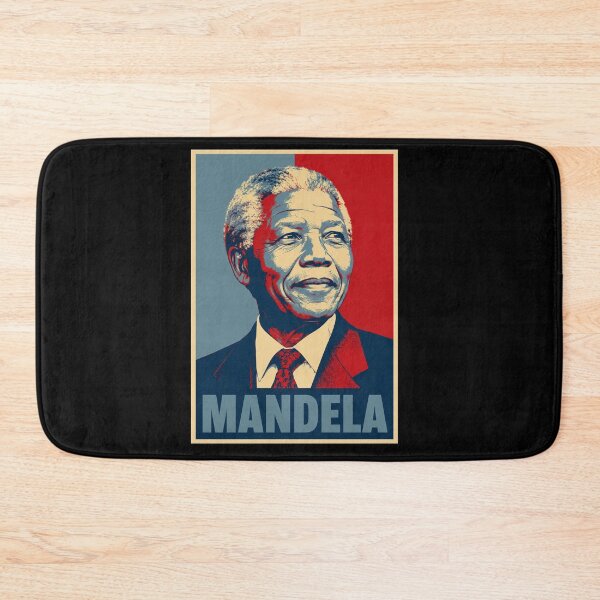 Item preview, Nelson Mandela Vintage Poster designed and sold by ValentinaHramov.