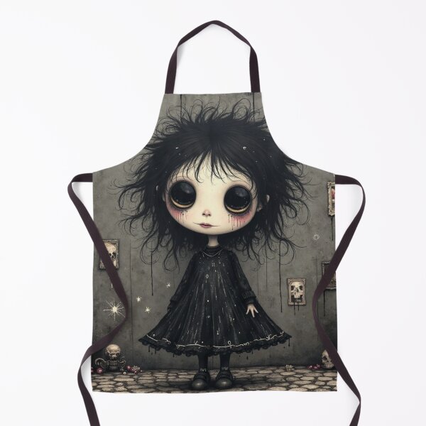 Item preview, Polly the Goth Girl designed and sold by sueviolaart.