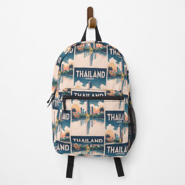Item preview, Bangkok Thailand Vintage Travel Tourism designed and sold by TravelersGems.