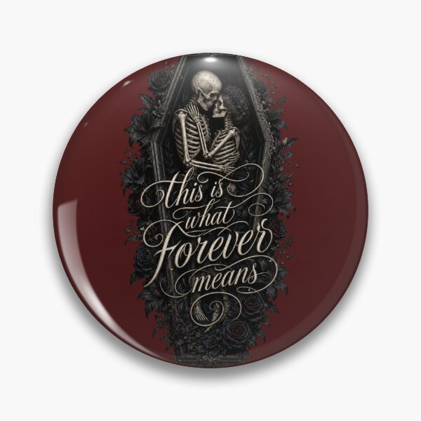Item preview, Gothic Forever Romantic Skeletons in Casket designed and sold by cbfineart.