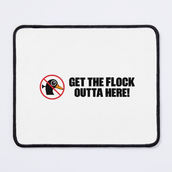 Item preview, Get the Flock Out Bumper Sticker | Anti Surveillance Camera Decal | Privacy Rights Vinyl Sticker | Political Bumper Sticker designed and sold by GetTheFlockOutShop.