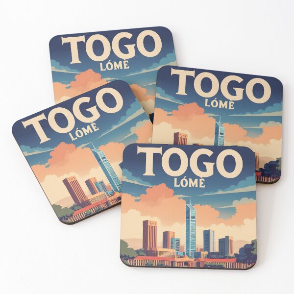 Item preview, Lome Togo Vintage Travel Tourism designed and sold by TravelersGems.