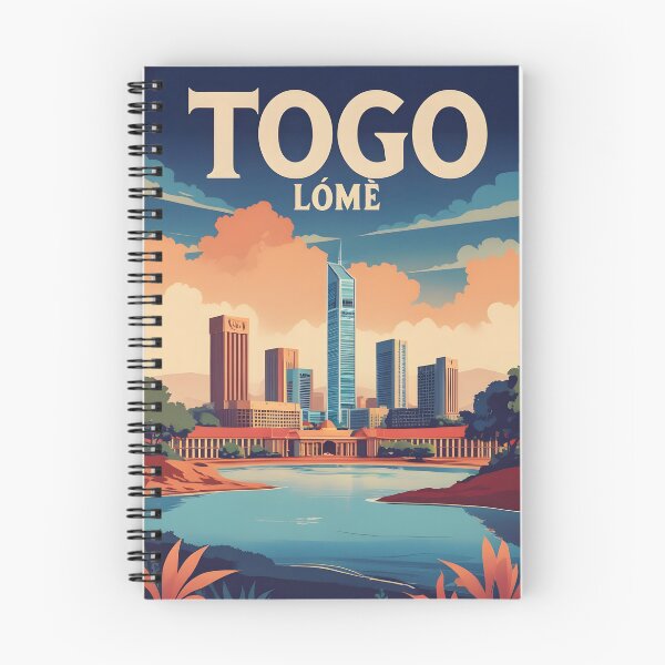 Item preview, Lome Togo Vintage Travel Tourism designed and sold by TravelersGems.