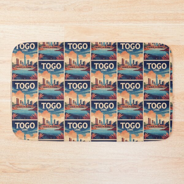 Item preview, Lome Togo Vintage Travel Tourism designed and sold by TravelersGems.
