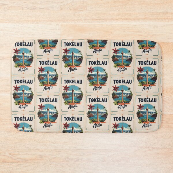 Item preview, Atafu Tokelau Vintage Travel Tourism designed and sold by TravelersGems.