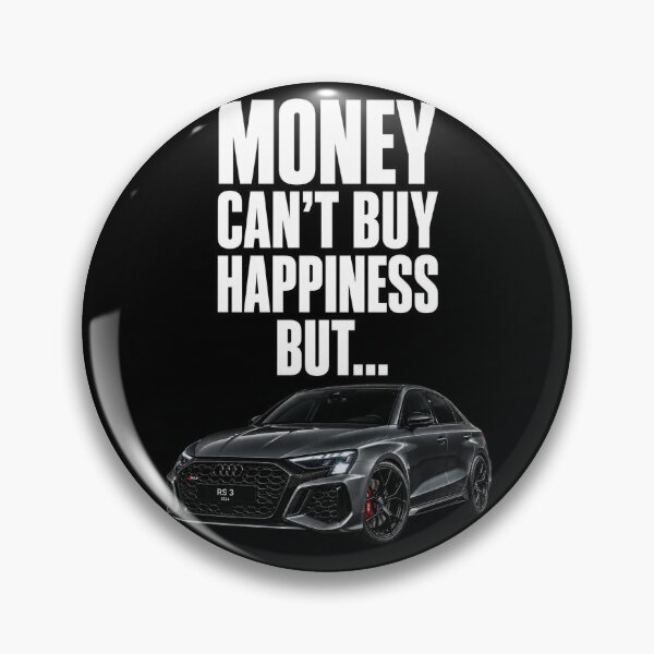 Item preview, Money Cant Buy Happiness BUT... designed and sold by RetroPlus.