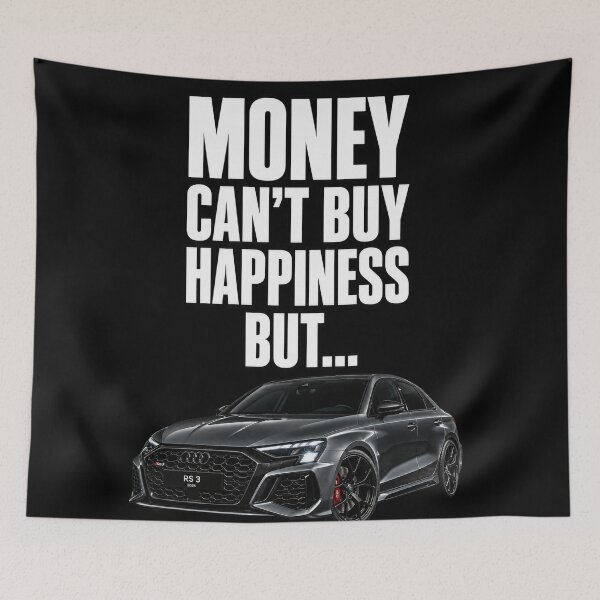 Item preview, Money Cant Buy Happiness BUT... designed and sold by RetroPlus.