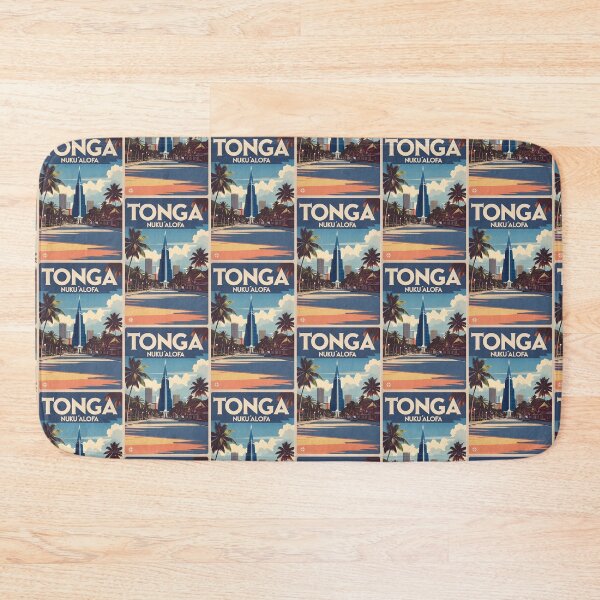 Item preview, Nuku Alofa Tonga Vintage Travel Tourism designed and sold by TravelersGems.