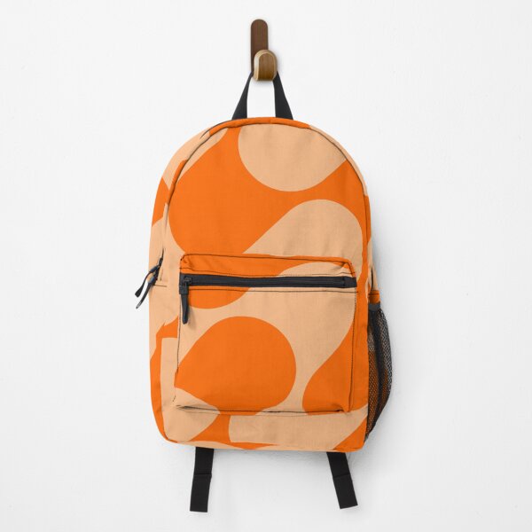 Item preview, Groovy Mod Waves – Abstract Mid-Century Ombre Pattern | Orange designed and sold by Frohyou.