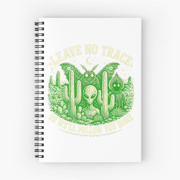 Item preview, Desert Cryptid Camping Leave No Trace Humor designed and sold by chattsuede.