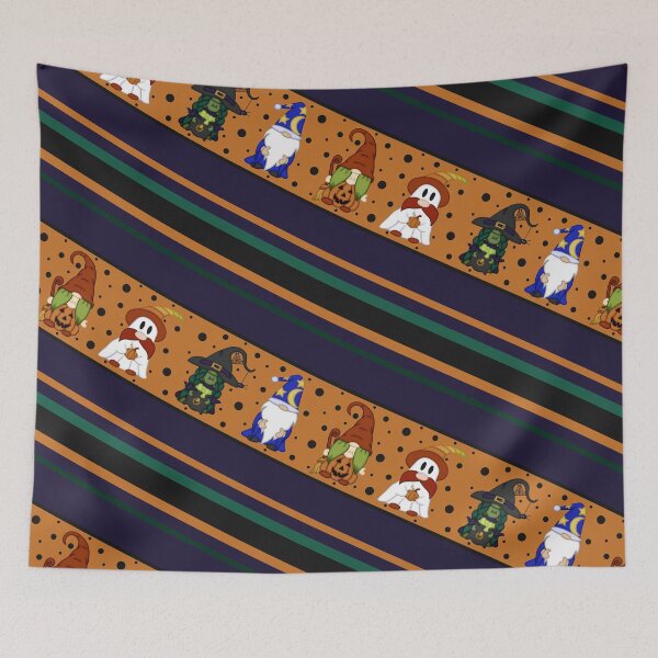 Item preview, Gnome-o-Ween Stripes designed and sold by odet amo.
