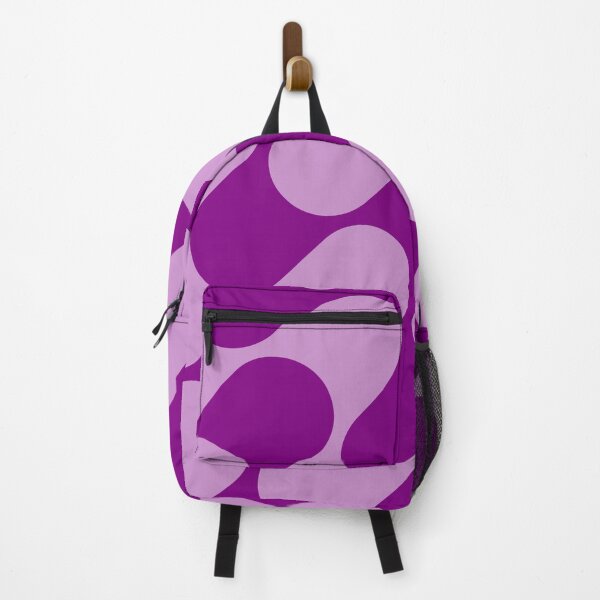 Item preview, Groovy Mod Waves – Abstract Mid-Century Ombre Pattern | Purple designed and sold by Frohyou.