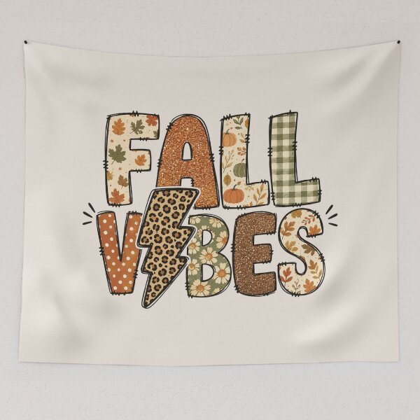 Item preview, Fall Vibes Leopard Thanksgiving, Trendy Autumn Leaves Happy Thanksgiving designed and sold by Quiajia.