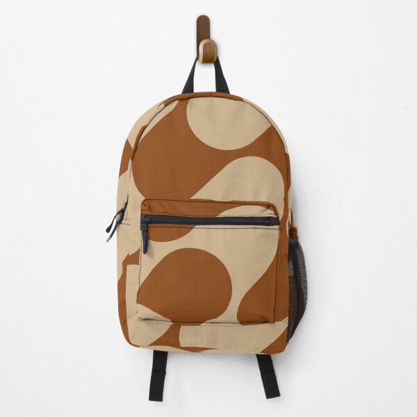 Item preview, Groovy Mod Waves – Abstract Mid-Century Ombre Pattern | Brown designed and sold by Frohyou.
